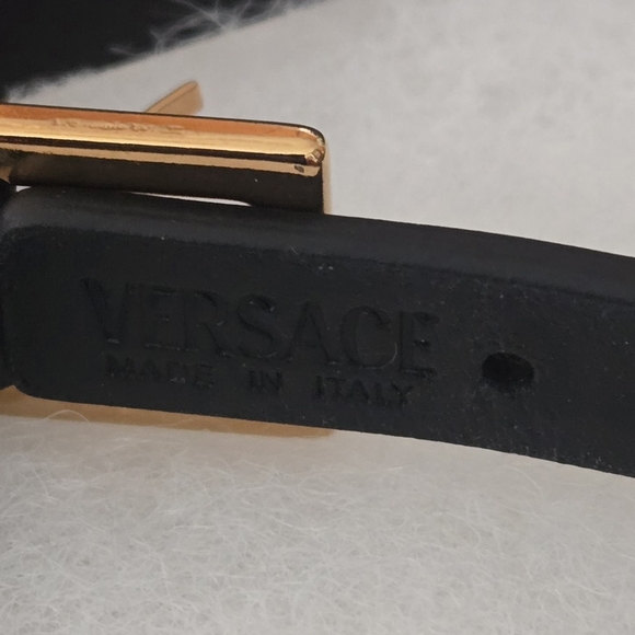 Versace Black and Gold Studded Choker Necklace - Picture 4 of 9